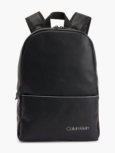 Calvin Klein Táskák & Kiegészítők HU084837 | Calvin Klein Round Férfi Hátizsák Fekete